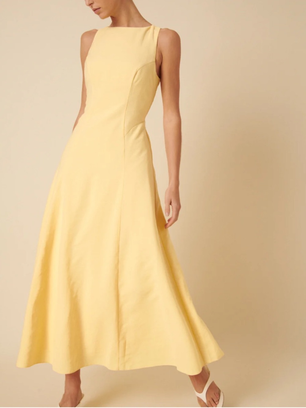 Nobody’s Child Butter Yellow Reign Midi Dress